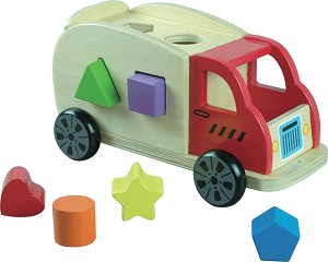 Shape Sorter Truck with 6 Blocks